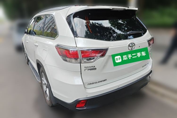 Used Toyota Highlander 2015 2.0T Four-Wheel Drive Ultimate Edition 7-Seater Rear Left 45 Deg
