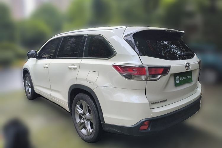 Used Toyota Highlander 2015 2.0T Two-Wheel Drive Luxury Edition 7 Seats Rear Left 45 Deg