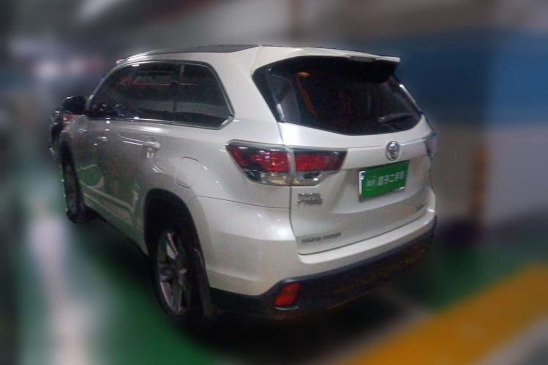 Used Toyota Highlander 2015 2.0T Four-Wheel Drive Luxury Edition 7-Seater Rear Left 45 Deg