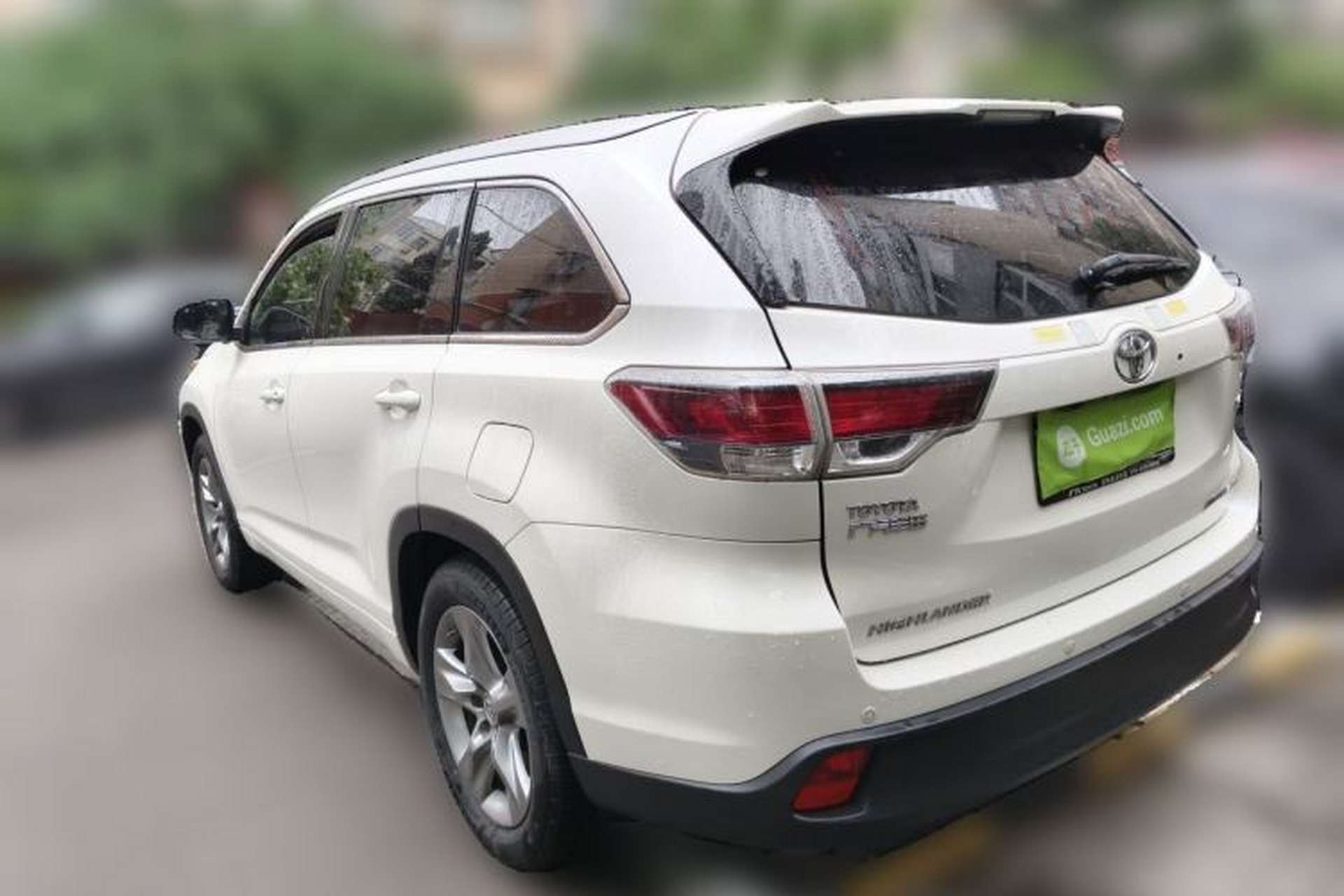 Used Toyota Highlander 2015 2.0T Four-Wheel Drive Ultimate Edition 7-Seater Rear Left 45 Deg