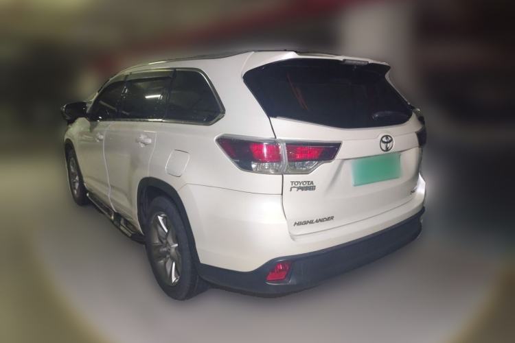 Used Toyota Highlander 2015 2.0T Four-Wheel Drive Luxury Navigation Version with 7 Seats Rear Left 45 Deg