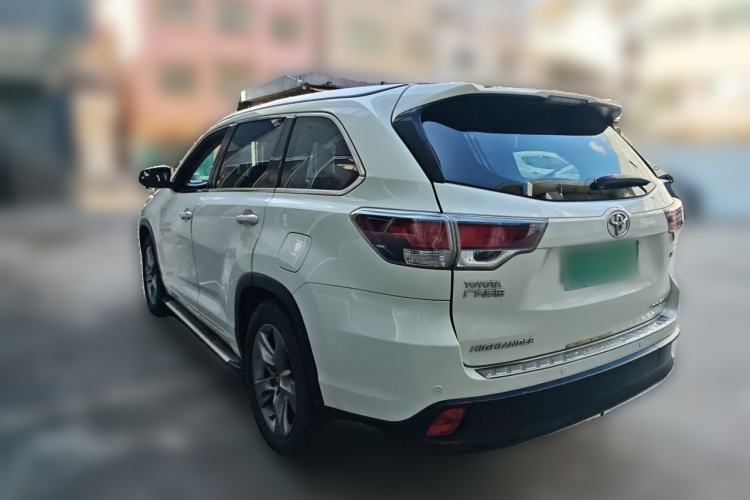 Used Toyota Highlander 2015 2.0T Two-Wheel Drive Luxury Edition 7 Seats Rear Left 45 Deg