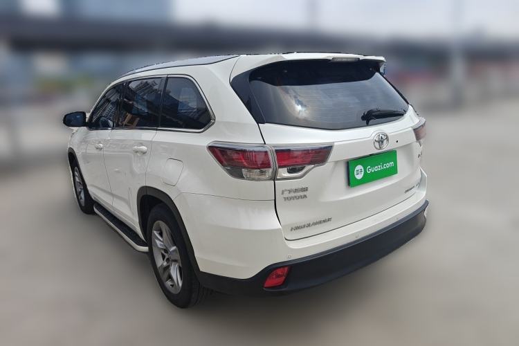 Used Toyota Highlander 2015 2.0T Four-Wheel Drive Ultimate Edition 7-Seater Rear Left 45 Deg
