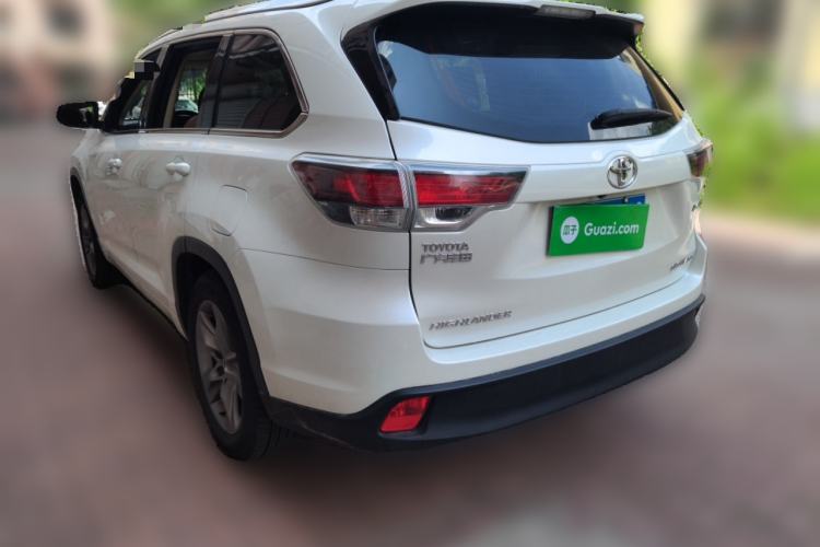 Used Toyota Highlander 2015 2.0T Four-Wheel Drive Luxury Edition 7-Seater Rear Left 45 Deg