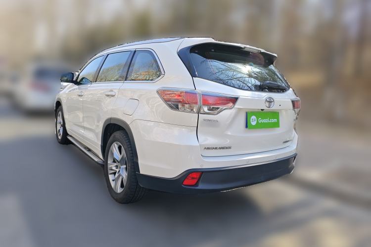 Used Toyota Highlander 2015 2.0T Four-Wheel Drive Ultimate Edition 7-Seater Rear Left 45 Deg