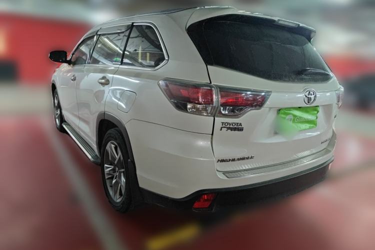 Used Toyota Highlander 2015 2.0T Four-Wheel Drive Luxury Edition 7-Seater Rear Left 45 Deg