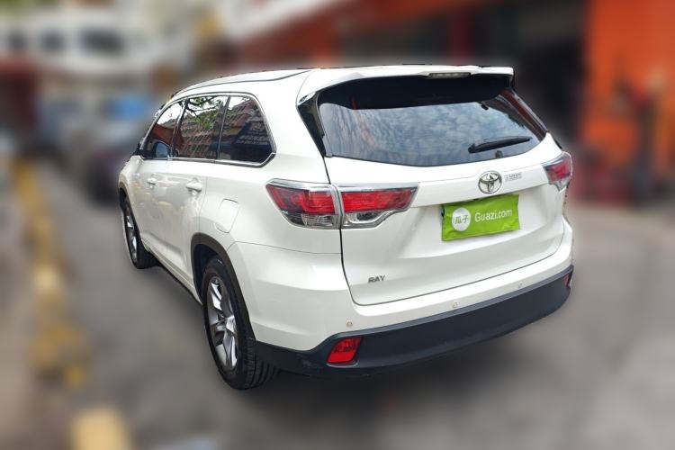 Used Toyota Highlander 2015 2.0T Four-Wheel Drive Luxury Edition 7-Seater Rear Left 45 Deg