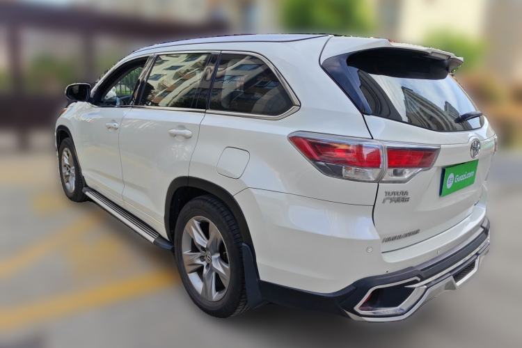 Used Toyota Highlander 2015 2.0T Four-Wheel Drive Luxury Edition 7-Seater Rear Left 45 Deg