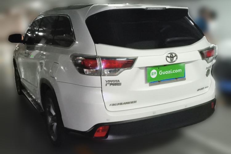 Used Toyota Highlander 2015 2.0T Four-Wheel Drive Luxury Edition 7-Seater Rear Left 45 Deg
