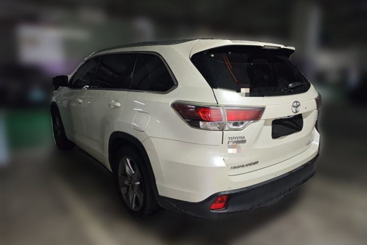 Used Toyota Highlander 2015 2.0T Four-Wheel Drive Ultimate Edition 7-Seater Rear Left 45 Deg