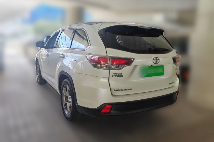 Used Toyota Highlander 2015 2.0T Four-Wheel Drive Luxury Edition 7-Seater Rear Left 45 Deg