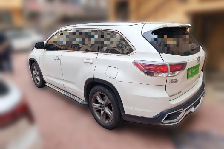 Used Toyota Highlander 2015 2.0T Four-Wheel Drive Luxury Edition 7-Seater Rear Left 45 Deg
