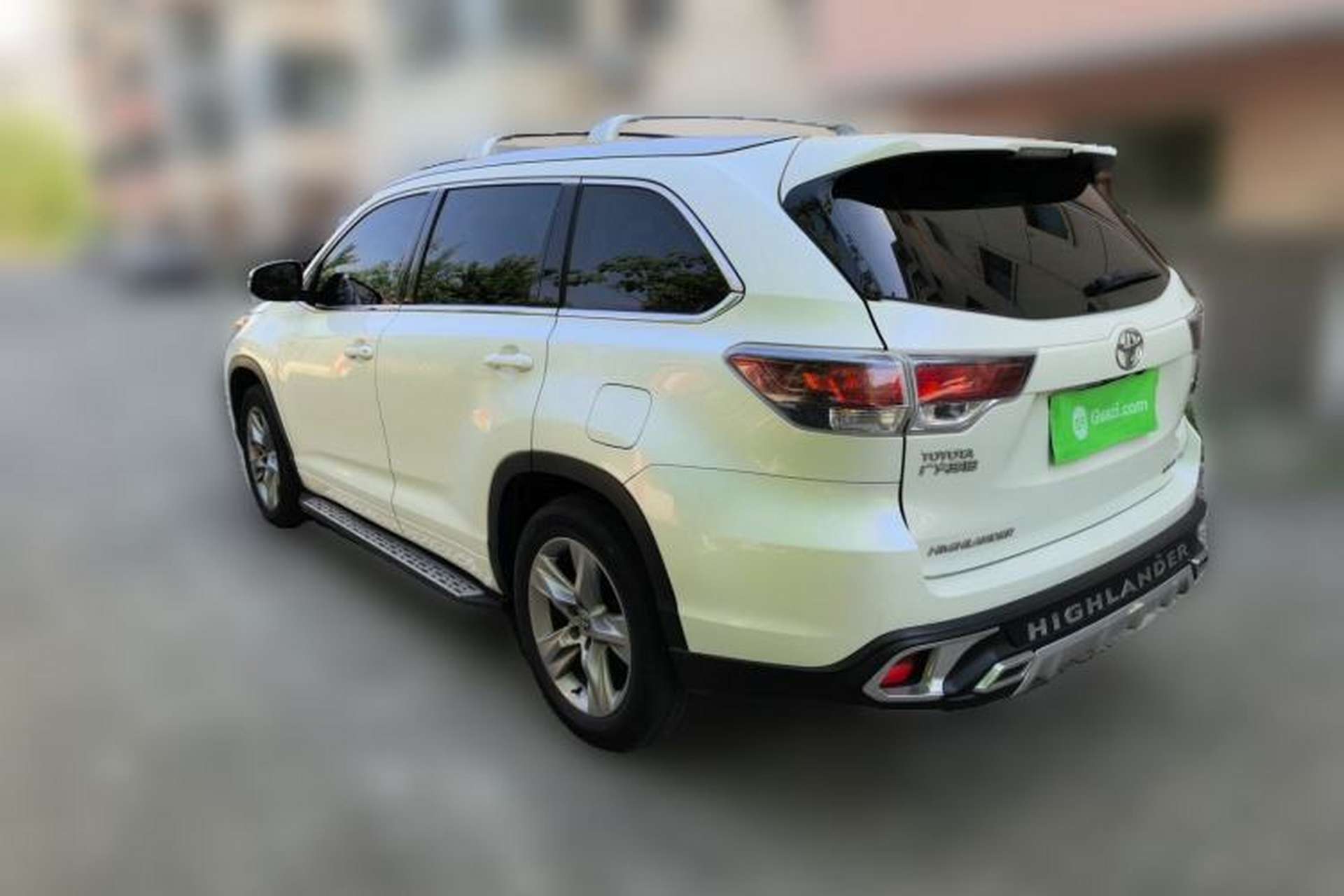 Used Toyota Highlander 2015 2.0T Four-Wheel Drive Luxury Edition 7-Seater Rear Left 45 Deg