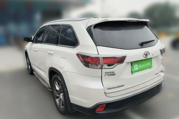Used Toyota Highlander 2015 2.0T Four-Wheel Drive Ultimate Edition 7-Seater Rear Left 45 Deg