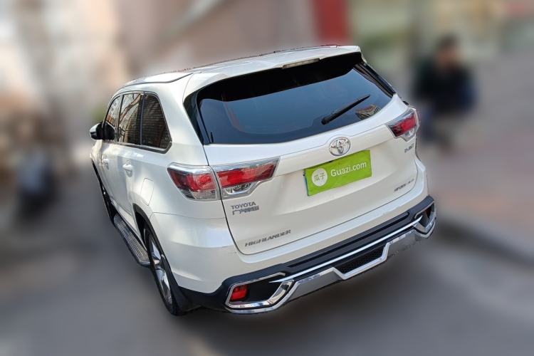 Used Toyota Highlander 2015 2.0T Four-Wheel Drive Luxury Edition 7-Seater Rear Left 45 Deg