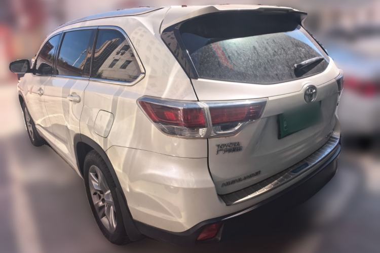 Used Toyota Highlander 2015 2.0T Four-Wheel Drive Luxury Edition 7-Seater Rear Left 45 Deg