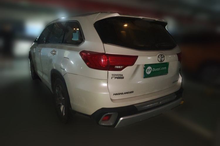 Used Toyota Highlander 2015 2.0T Four-Wheel Drive Luxury Edition 7-Seater Rear Left 45 Deg