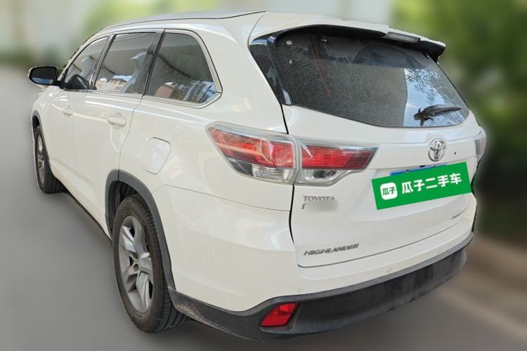 Used Toyota Highlander 2015 2.0T Four-Wheel Drive Ultimate Edition 7-Seater Rear Left 45 Deg