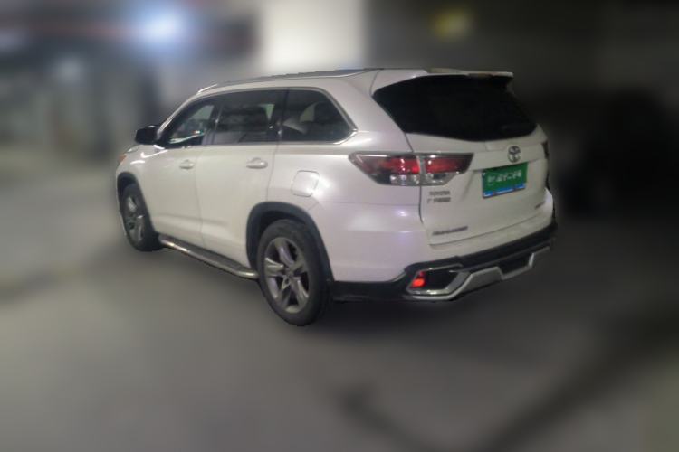 Used Toyota Highlander 2015 2.0T Four-Wheel Drive Luxury Edition 7-Seater Rear Left 45 Deg