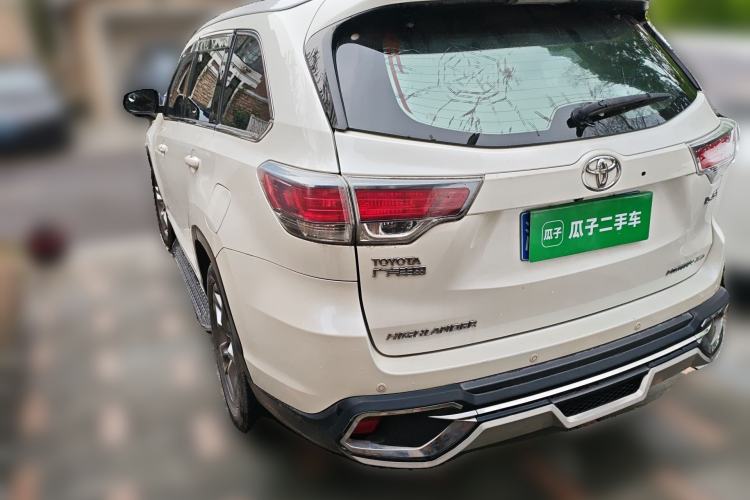 Used Toyota Highlander 2015 2.0T Four-Wheel Drive Ultimate Edition 7-Seater Rear Left 45 Deg