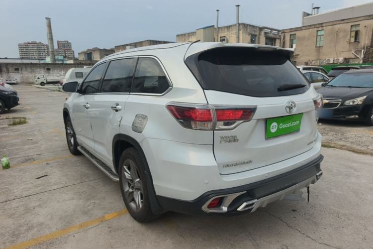 Used Toyota Highlander 2015 2.0T Four-Wheel Drive Luxury Edition 7-Seater Rear Left 45 Deg