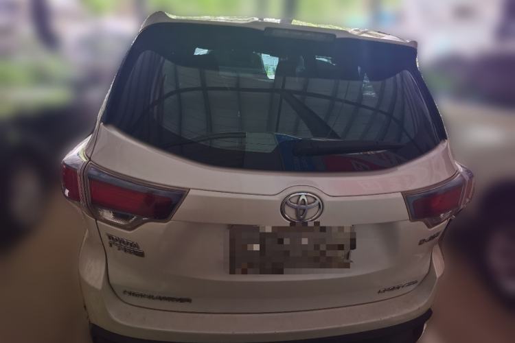 Used Toyota Highlander 2015 2.0T Four-Wheel Drive Luxury Edition 7-Seater Rear