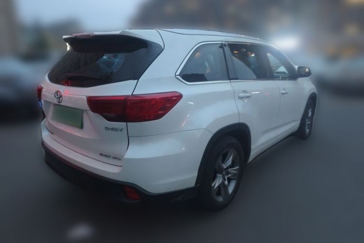 Used Toyota Highlander 2015 2.0T Four-Wheel Drive Luxury Edition 7-Seater Rear Right 45 Deg