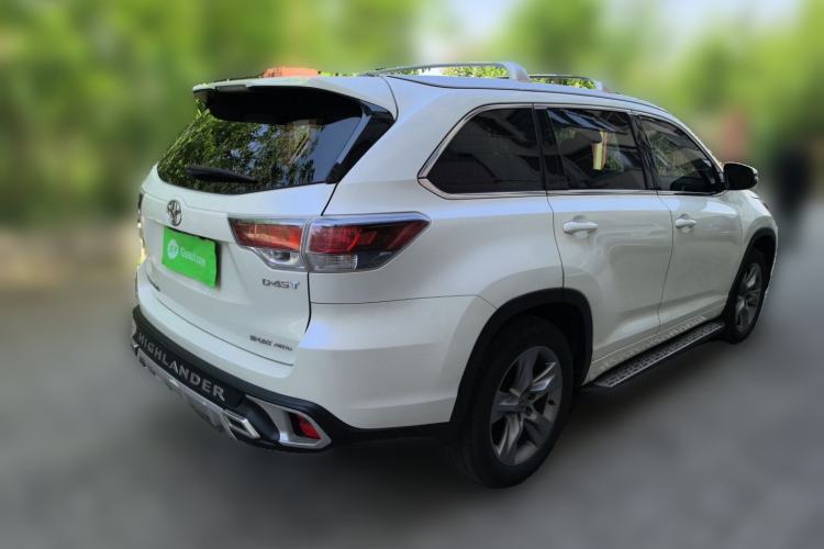 Used Toyota Highlander 2015 2.0T Four-Wheel Drive Luxury Edition 7-Seater Rear Right 45 Deg