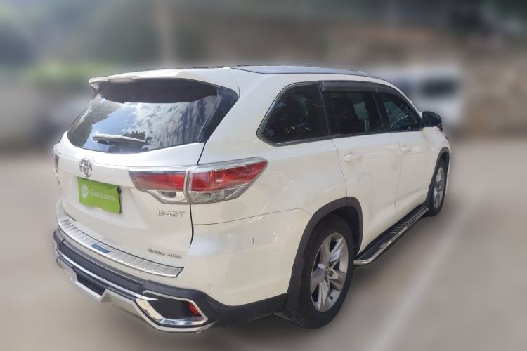 Used Toyota Highlander 2015 2.0T Four-Wheel Drive Luxury Edition 7-Seater Rear Right 45 Deg