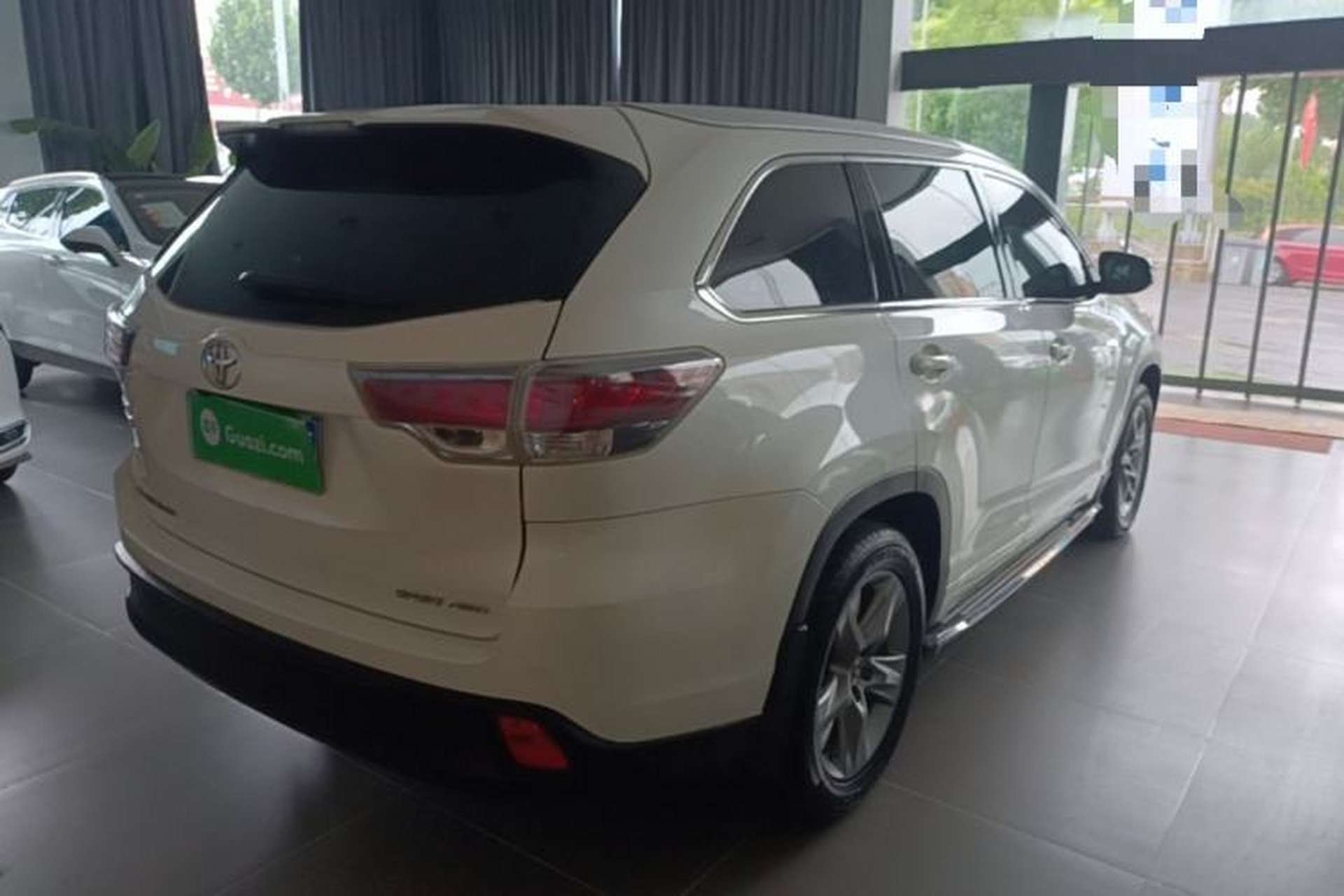 Used Toyota Highlander 2015 2.0T Four-Wheel Drive Luxury Edition 7-Seater Rear Right 45 Deg