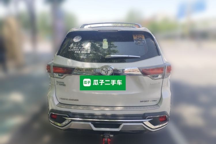 Used Toyota Highlander 2015 2.0T Four-Wheel Drive Luxury Edition 7-Seater Rear