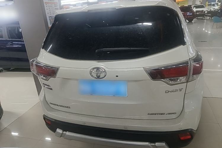 Used Toyota Highlander 2015 2.0T Four-Wheel Drive Ultimate Edition 7-Seater Rear