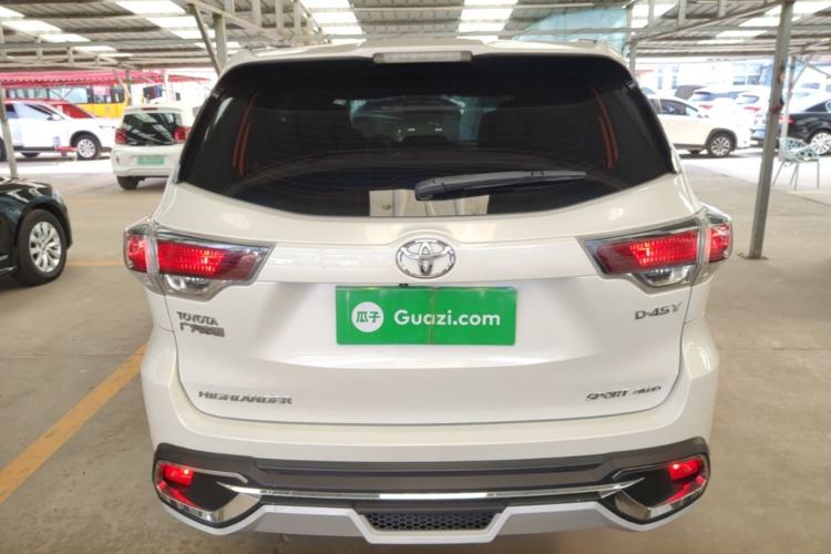 Used Toyota Highlander 2015 2.0T Four-Wheel Drive Luxury Edition 7-Seater Rear