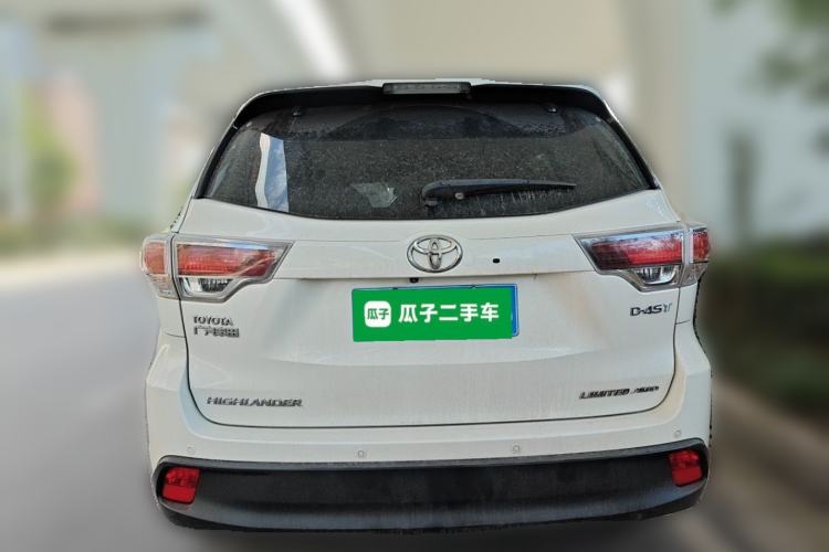 Used Toyota Highlander 2015 2.0T Four-Wheel Drive Ultimate Edition 7-Seater Rear