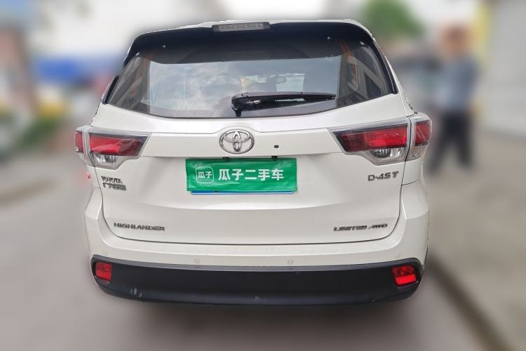 Used Toyota Highlander 2015 2.0T Four-Wheel Drive Ultimate Edition 7-Seater Rear