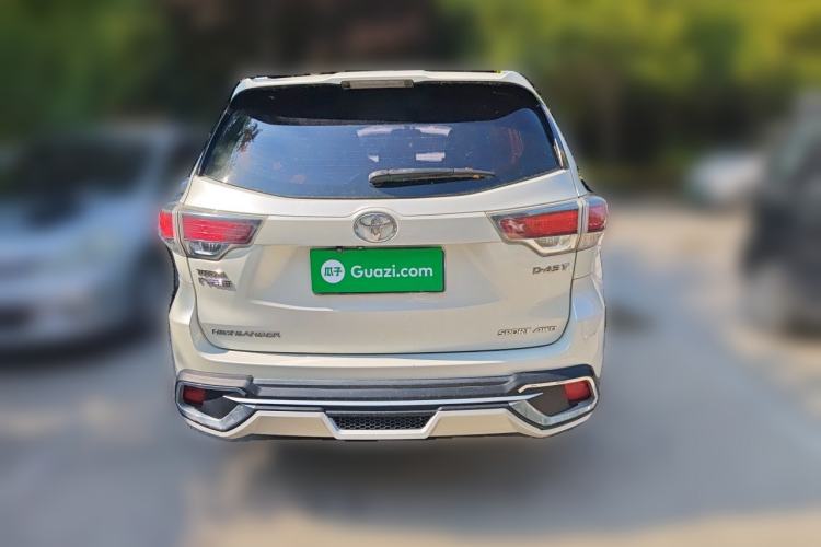 Used Toyota Highlander 2015 2.0T Four-Wheel Drive Luxury Navigation Version with 7 Seats Rear