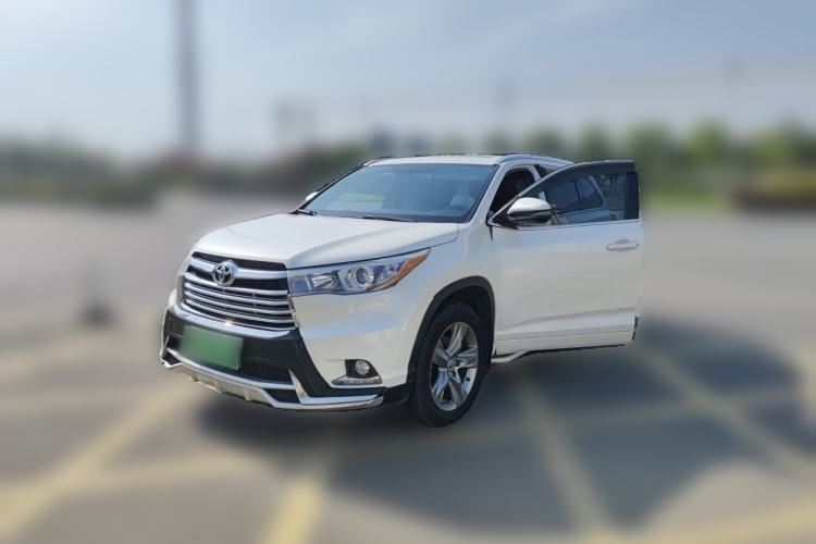Used Toyota Highlander 2015 2.0T Two-Wheel Drive Luxury Edition 7 Seats Guazi used car, China used car export, Used car for sale, Used cars, Cheapest cars for sale