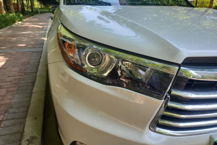 Used Toyota Highlander 2015 2.0T Four-Wheel Drive Luxury Edition 7-Seater Right Front Headlight