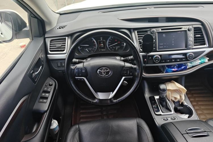 Used Toyota Highlander 2015 2.0T Four-Wheel Drive Ultimate Edition 7-Seater Steering Wheel