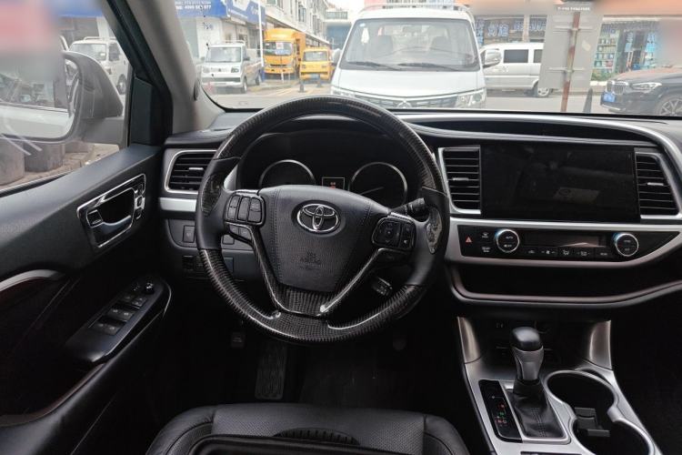 Used Toyota Highlander 2015 2.0T Four-Wheel Drive Ultimate Edition 7-Seater Steering Wheel