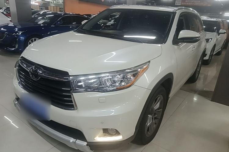 Used Toyota Highlander 2015 2.0T Four-Wheel Drive Ultimate Edition 7-Seater Guazi used car, China used car export, Used car for sale, Used cars, Cheapest cars for sale
