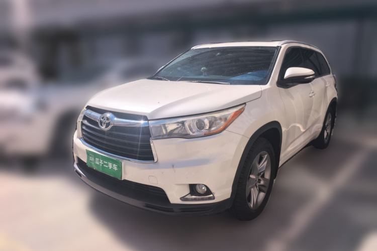 Used Toyota Highlander 2015 2.0T Four-Wheel Drive Luxury Edition 7-Seater Guazi used car, China used car export, Used car for sale, Used cars, Cheapest cars for sale