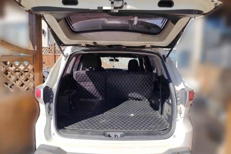 Used Toyota Highlander 2015 2.0T Four-Wheel Drive Luxury Edition 7-Seater Trunk