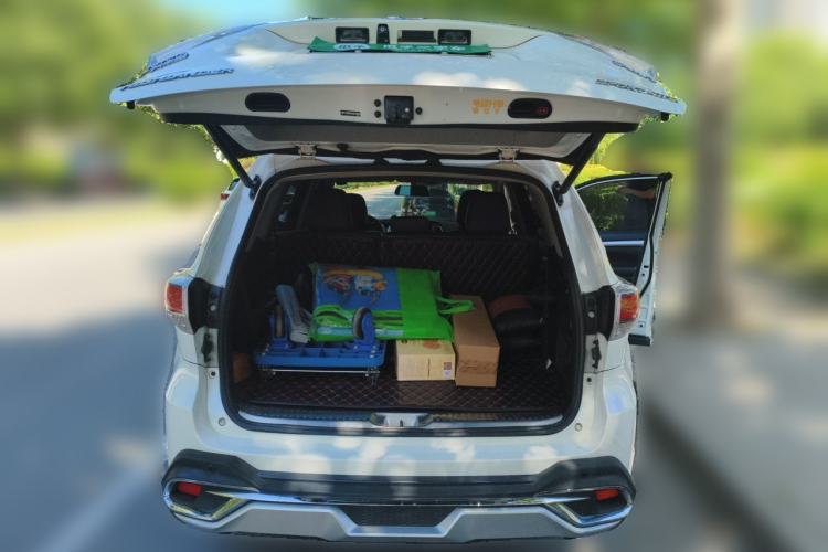 Used Toyota Highlander 2015 2.0T Four-Wheel Drive Luxury Edition 7-Seater Trunk