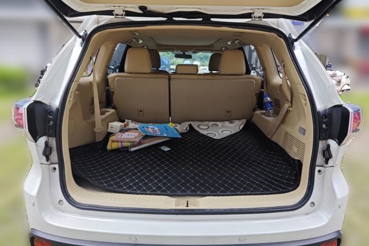Used Toyota Highlander 2015 2.0T Four-Wheel Drive Luxury Edition 7-Seater Trunk
