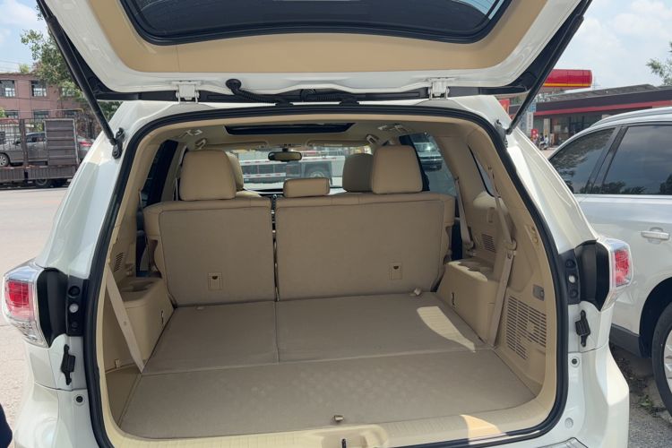 Used Toyota Highlander 2015 2.0T Four-Wheel Drive Luxury Edition 7-Seater Trunk