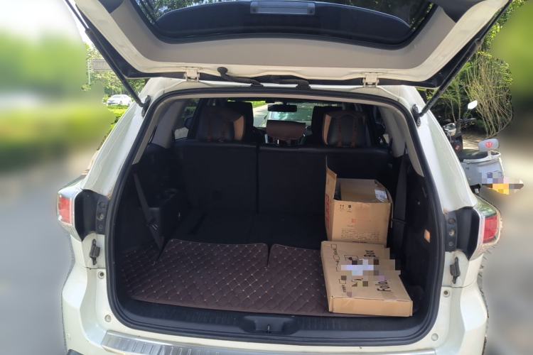 Used Toyota Highlander 2015 2.0T Four-Wheel Drive Luxury Edition 7-Seater Trunk