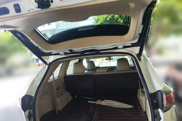 Used Toyota Highlander 2015 2.0T Four-Wheel Drive Ultimate Edition 7-Seater Trunk