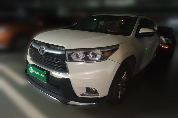 Used Toyota Highlander 2015 2.0T Four-Wheel Drive Luxury Edition 7-Seater Guazi used car, China used car export, Used car for sale, Used cars, Cheapest cars for sale