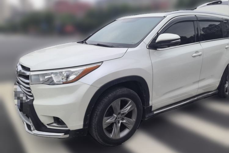 Used Toyota Highlander 2015 2.0T Four-Wheel Drive Luxury Edition 7-Seater Guazi used car, China used car export, Used car for sale, Used cars, Cheapest cars for sale